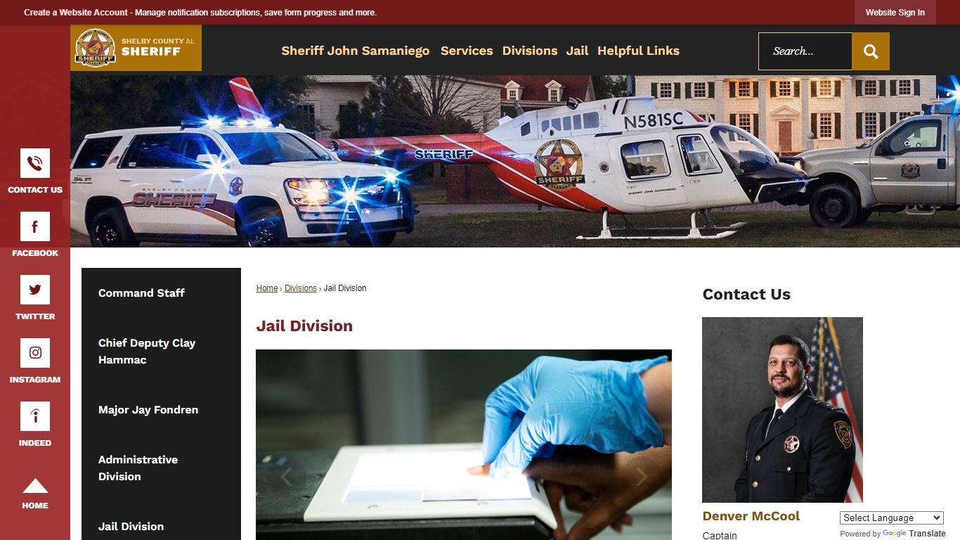 Jail Division | Shelby County Sheriff, AL